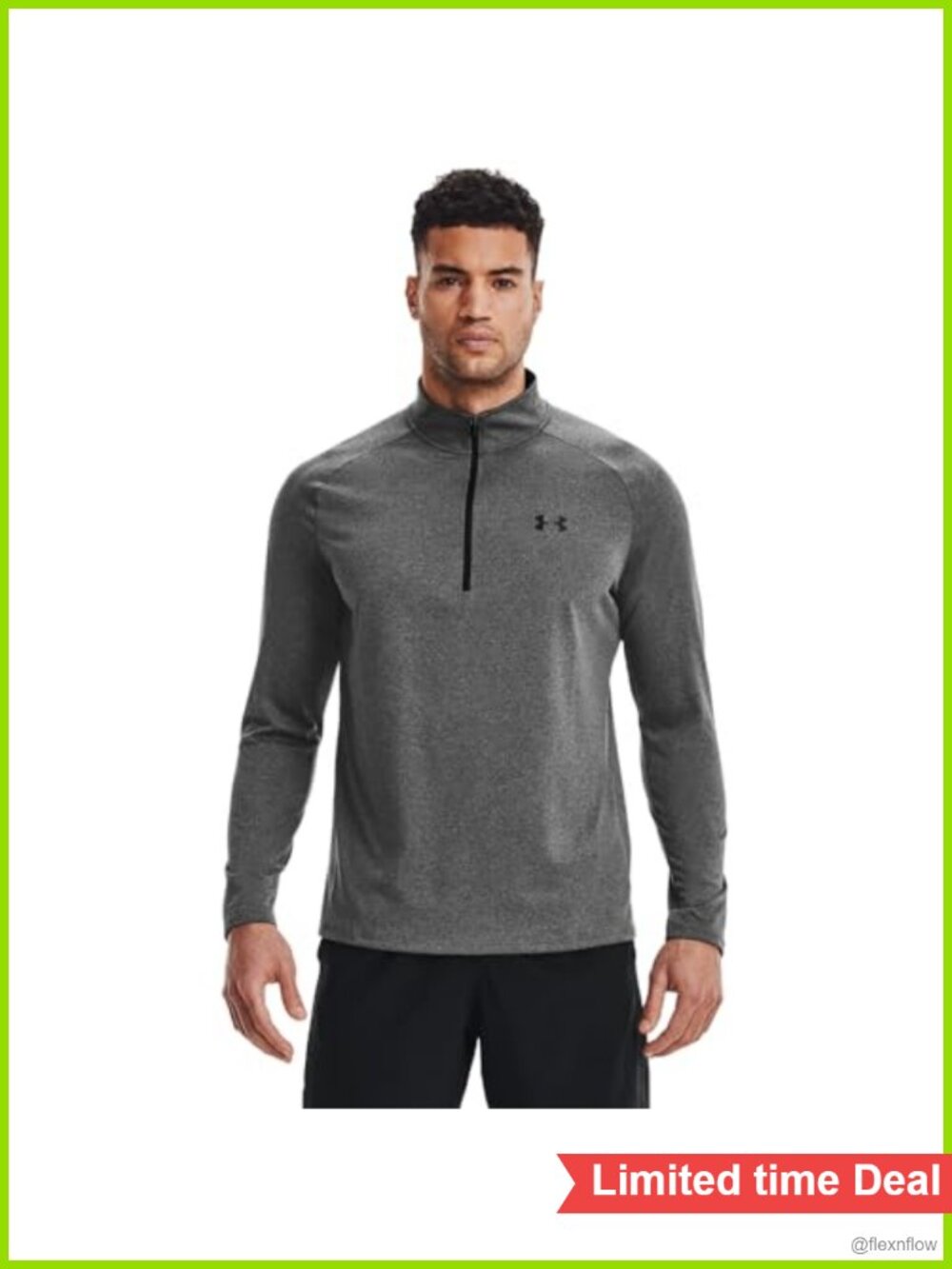 Men's UA Tech 1/2 Zip Training Shirt Quick-Dry Regular Fit